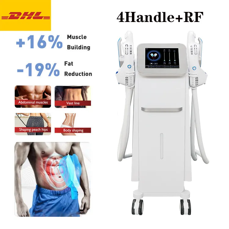 Electromagnetic Ems Muscle Sculpt Body Contouring Slimming Machine Cellulite Removal Hip Lifting Abdominal Exercises Vest line