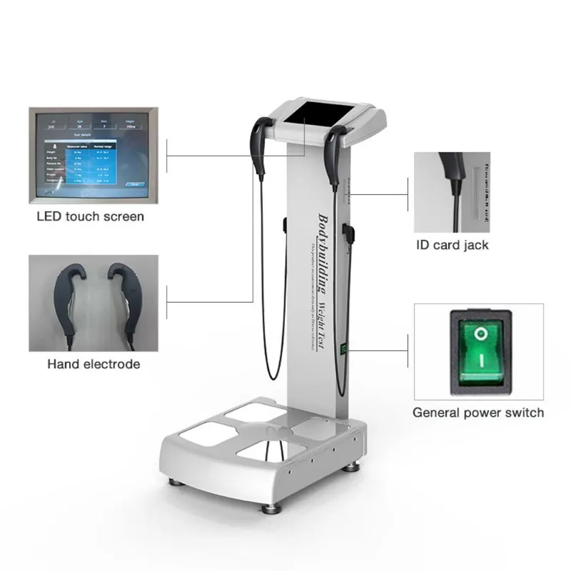 Body Composition Analyzer Machine With HP Pinter&Thermal Paper&Color Print  Paper