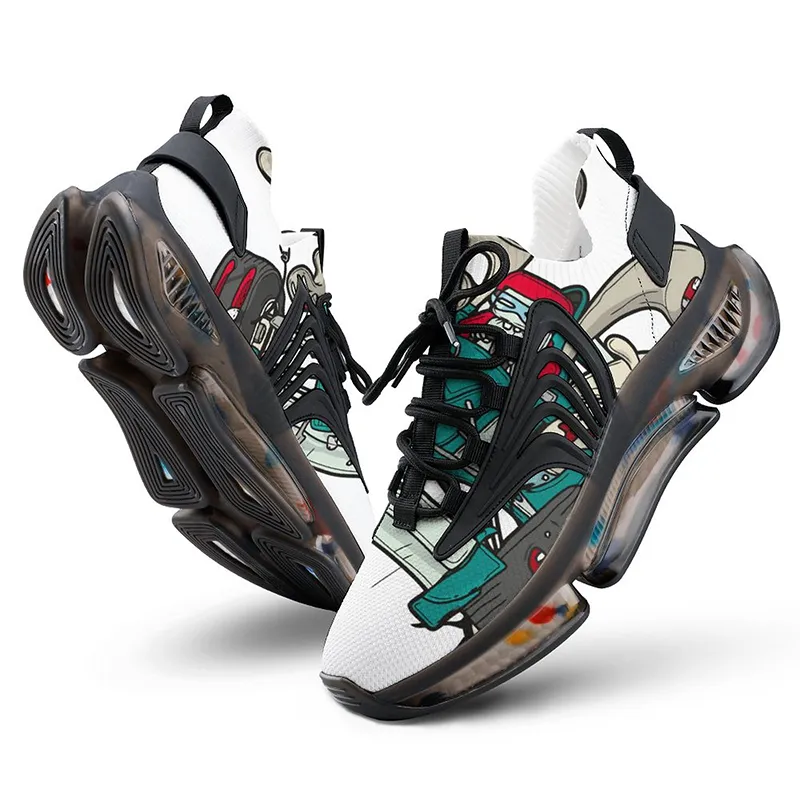 2023 Scarpe personalizzate fai-da-te Scarpe classiche Accetta la personalizzazione Stampa UV Scarpe da ginnastica da corsa da uomo traspiranti da donna di buona qualità Chaussures