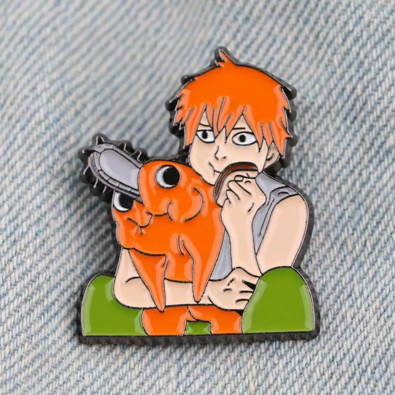 Broszki Anime Pins Lapel Tekstka Enami Pin odznaka roku prezent manga plecak