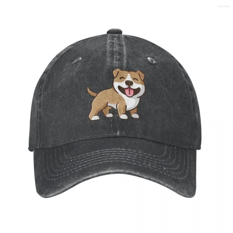 Berretti Cartoon Pitbull Berretto da baseball Cappello da cowboy Cappelli Bebop con visiera Uomini e donne