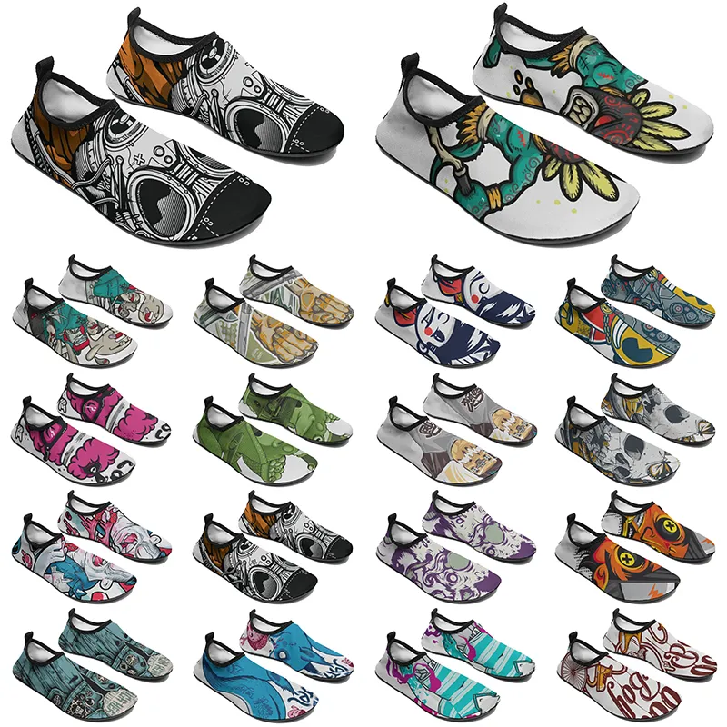 Mężczyźni Kobiety Niestandardowe buty DIY Water Fashion Modna Sneaker Multi-coloured214 męskie trenerzy sportowe na zewnątrz