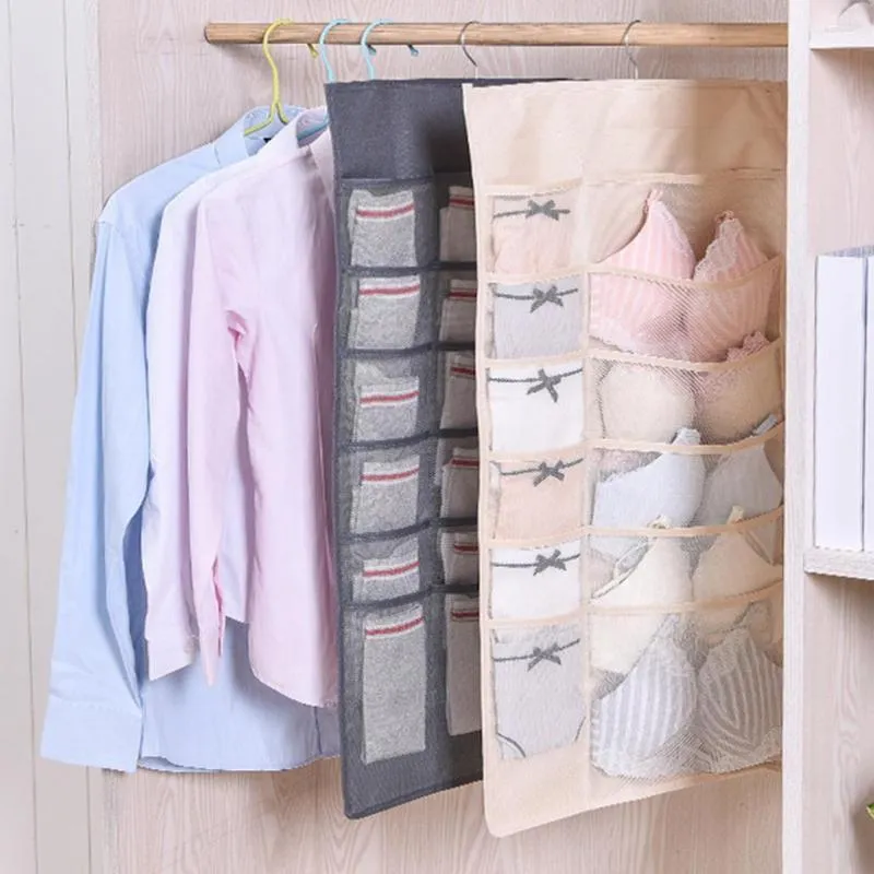 Stockage de vêtements facile à nettoyer fournitures pratiques de crochet d'organisateur de sous-vêtements pour la garde-robe