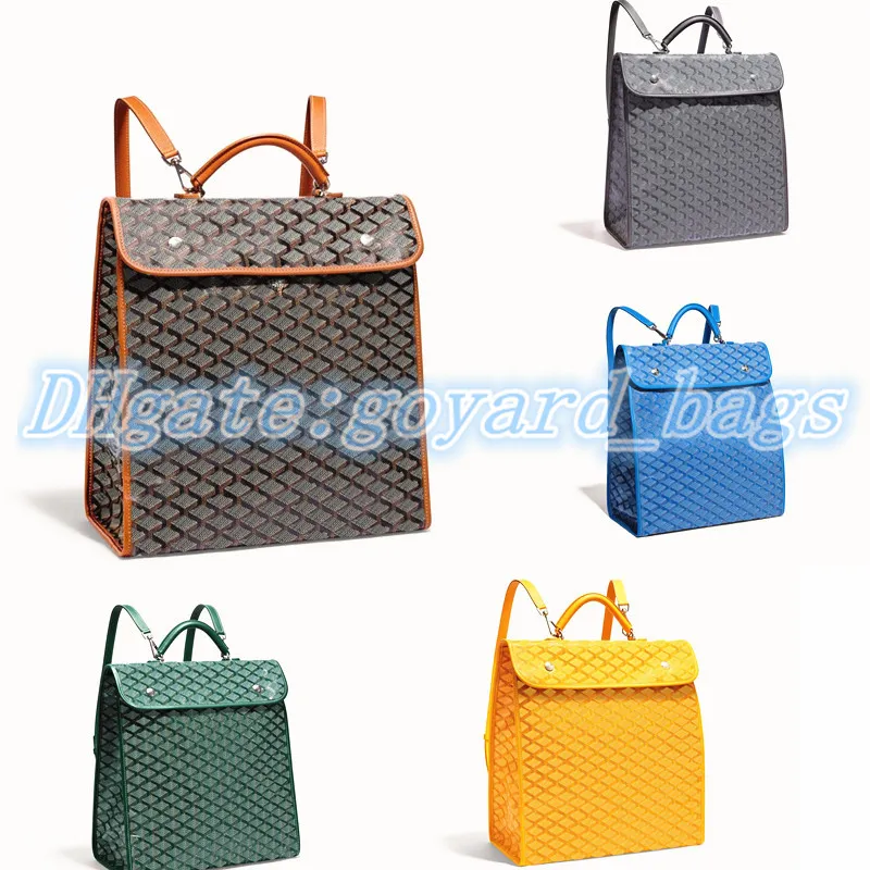 Topphandtag dam ryggsäckväska 2size lyxkvinnor herr resedesigner stor tote handväskor toalettartiklar axel rem pochette rygg pack läder ryggsäckar skolväskor