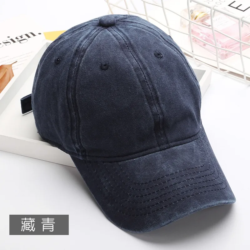 Retro Vintage Cotton Snapback Denim Baseball Cap Unisex Dad Retro Vintage Cotton Snapback Denim Baseball Cap Unisex Dad