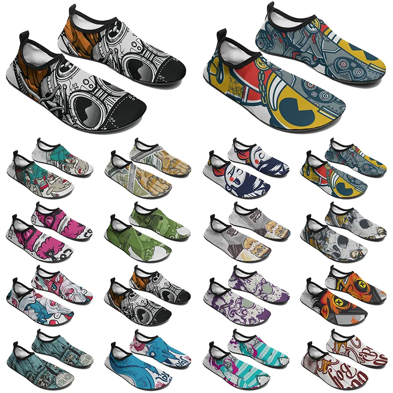 Мужчины женские туфли Diy Water Shoe Masdal Sneaker Contieker Multi-Colured207 Мужские спортивные тренеры на улице