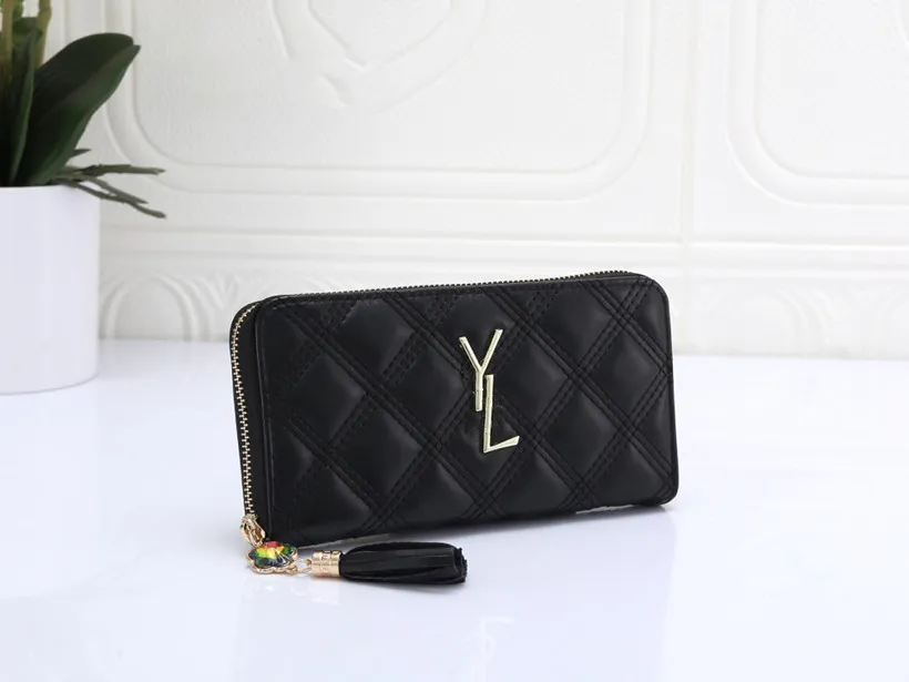 Wallets famous purses women wallet designer Ziper handbags ladies coin purse luxury clutch casual totes shopping handbag fashion Wallet classic card holder bags