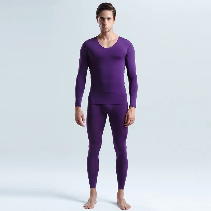 Mens Ultra Thin Ice Silk Silk Thermal Underwear Mens Suit Seamless,  Breathable, And Fall Proof S026 507 From Baizhanji, $38.64