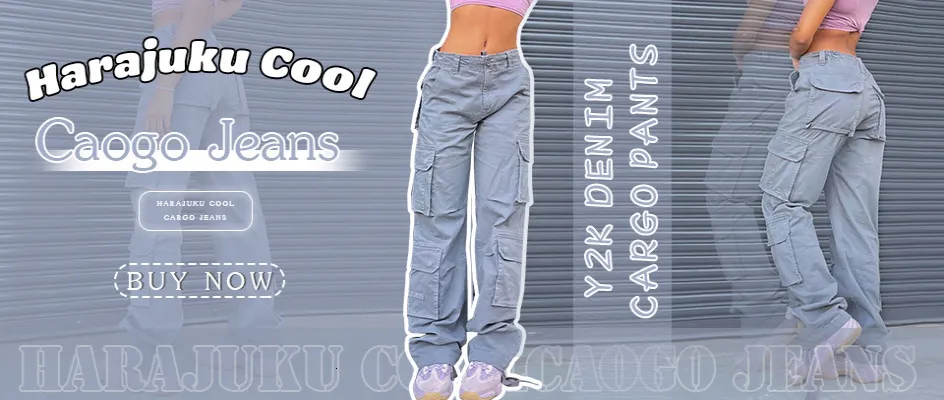 Vintage Y2K Denim Cargo Pants Womens For Women High Waist Straight Leg  Baggy Style With Elastic Wide Leg And Streetwear Fashion 221118 From  Quan02, $21.18