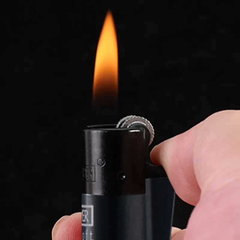 cigarette lighter in spanish New Original Spanish Clipper Lighter Windproof Nylon Gas Lighters Butane  Firestone Ignition Ft Lighters Smoking Open Flame Gadget Gift