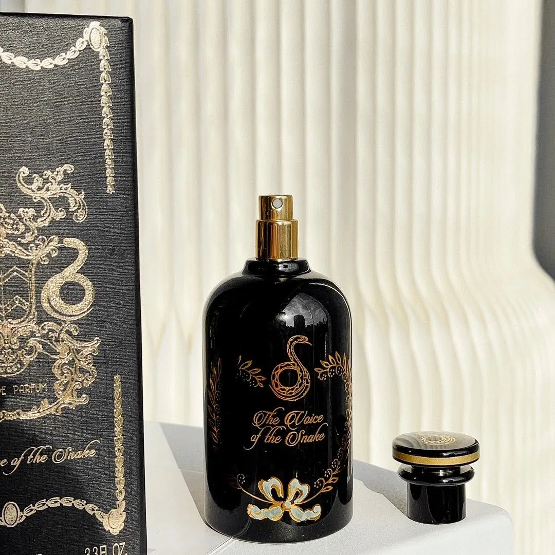 parfums pour femmes et hommes vaporisateur Voice of the Snake Flacon noir 100 ml comme cadeau délicat Parfum charmant et durable