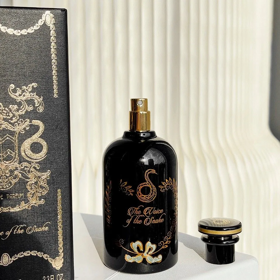 عطور للنساء والرجال برش زجاجة Voice of the Snake Black سعة 100 مل كهدية رائعة عطر يدوم طويلاً