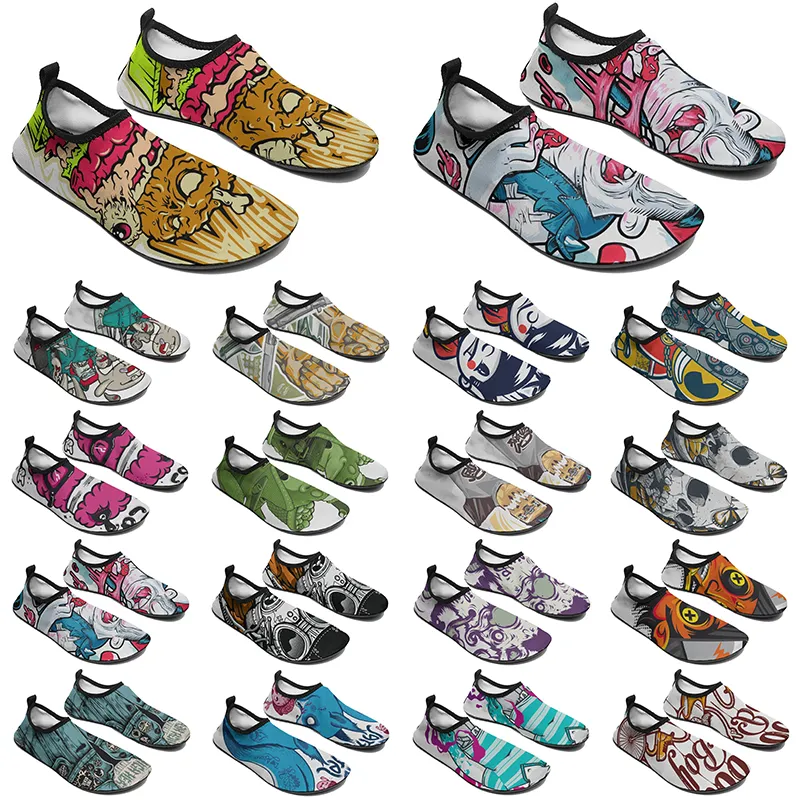 Sapatos masculinos femininos personalizados DIY sapato de água moderno personalizado tênis multicolorido 130 masculino para esportes ao ar livre