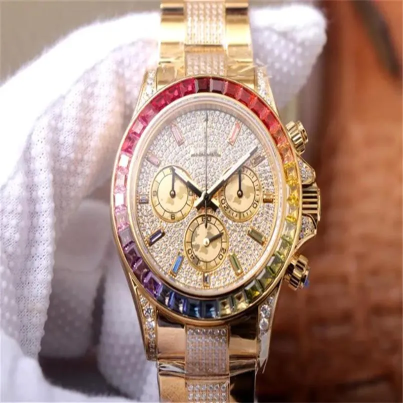 JH Montre De Luxe 4130 Movimiento De Sincronizaci n Mec nica Autom tica 