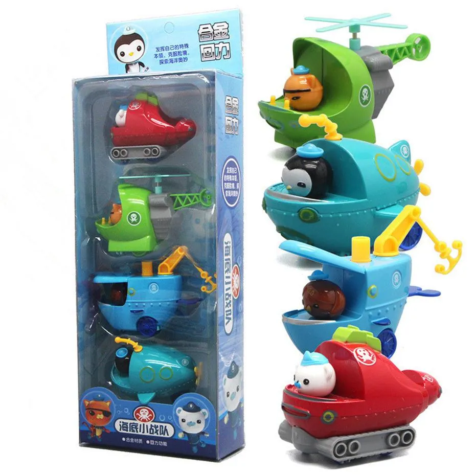 Set The Octonauts Figure Toys Octonauts Car Captain Barnacles Kwazi