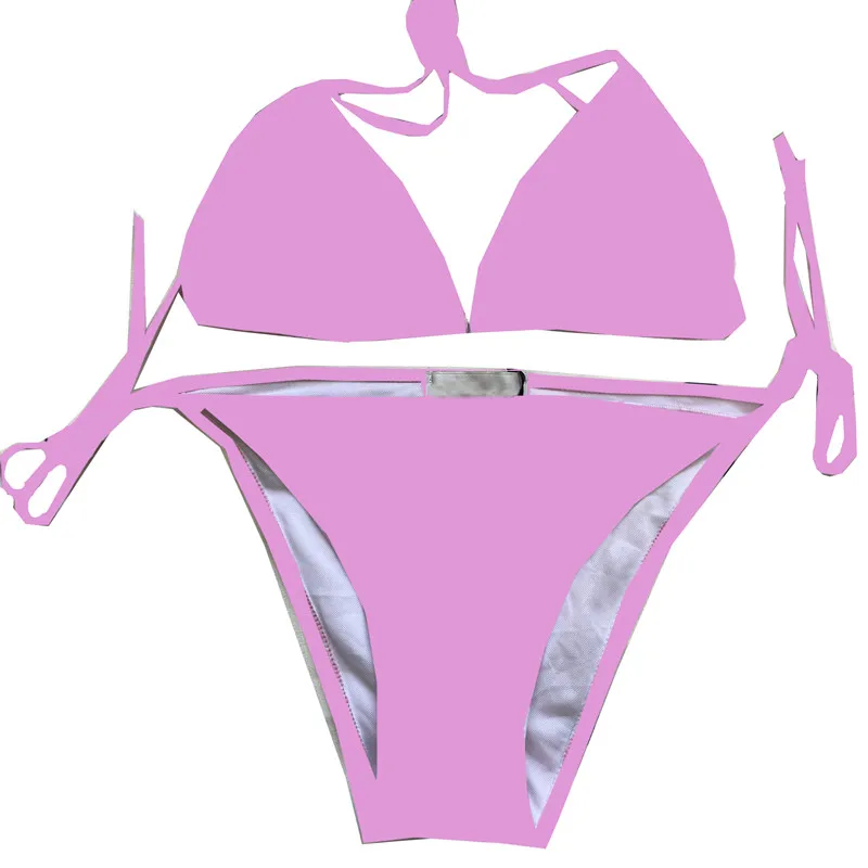 Hot Selling Bikini Vrouwen Mode Badmode IN Voorraad Badpak Bandage Badpakken Sexy Pad Tow-stuk 6 Stijlen r1