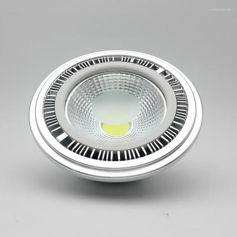 SPOT LAMP G53/GU10 ES111 AR111 LED 15W Spotlights أضواء الألومنيوم دافئة أبيض/طبيعة أبيض/رائع المدخلات AC85-265V