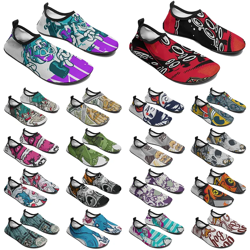 أحذية DIY رجال نساء مخصص للأزياء المياه المخصصة مخصصة حذاء رياضة متعدد الألوان 92 رجال في الهواء الطلق الرياضة المدربين 819 ized s
