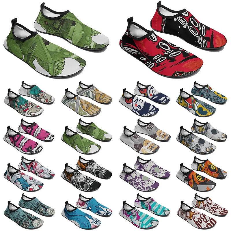 Scarpe personalizzate da donna per uomo Scarpa da acqua fai-da-te sneaker personalizzata moda multicolore236 scarpe da ginnastica sportive da uomo