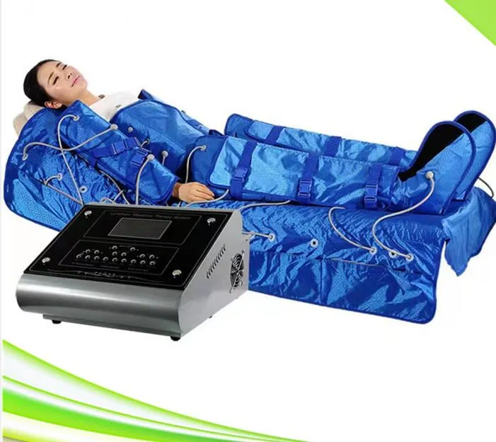 Кровяное давление Botas Presoterapia Massage Machine 3 в 1 из дальней инфракрасной EMS лимфатическая дренаж дренаж прессотерапия