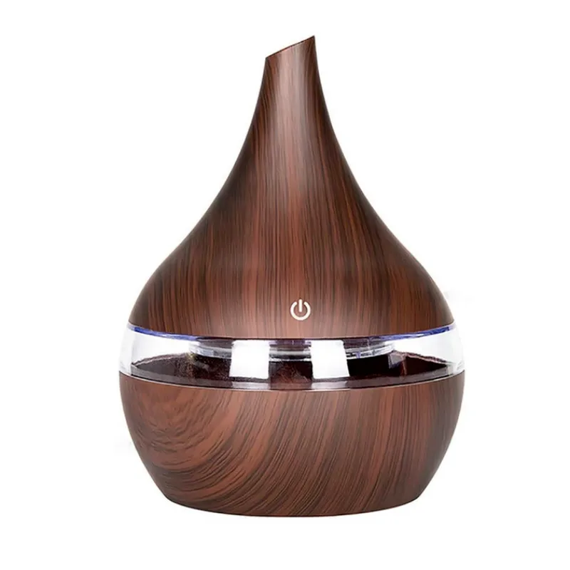 Top Humidifiers 300ml USB Electric Aroma Air Diffuser Wood Ultrasonic Humidifier  Essential Oil Aromatherapy Cool Mist Maker For Home From Camara_top_store,  $8.42