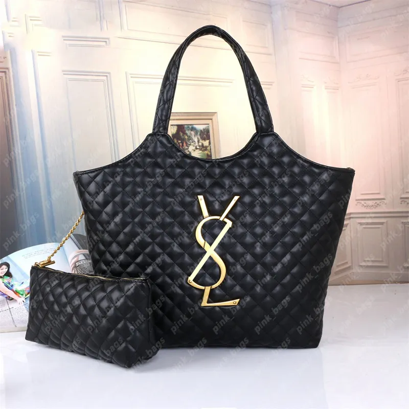 2024Designer Tote Women Totes Handbag Woman ICARE Bolsa de compras Bolsas de praia Designers Bolsas de luxo feminino 11181