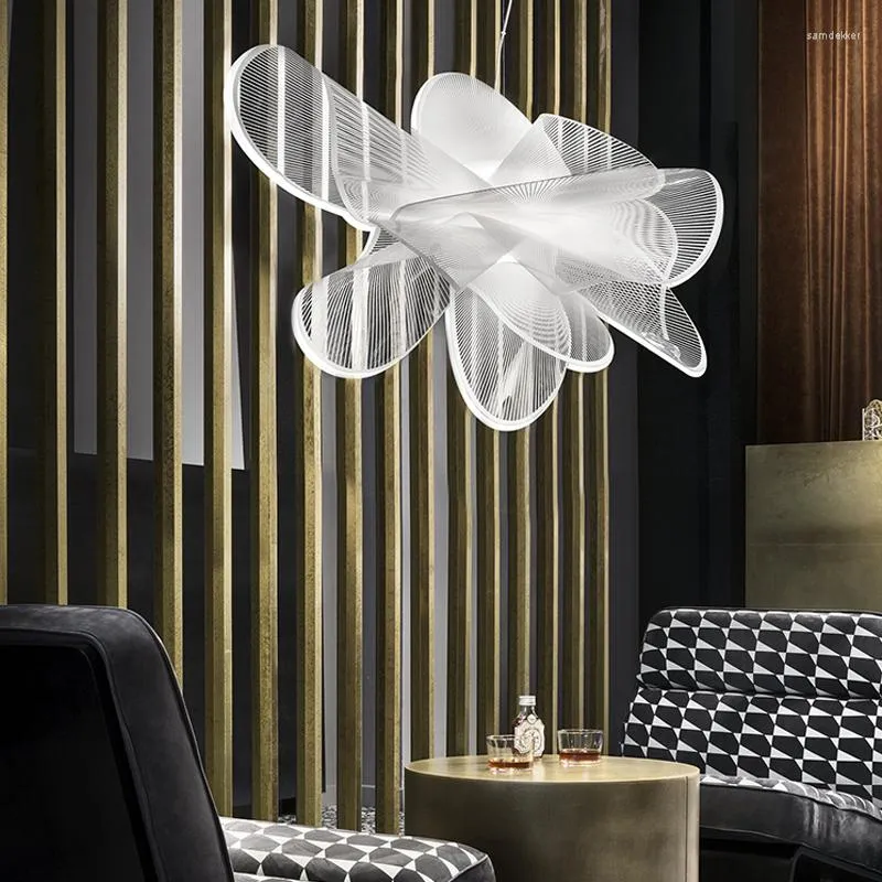 Pendelleuchten Italienische Slamp Designer Einfache Moderne Kreative Esszimmer Schlafzimmer Studie Wohnzimmer Blume Kronleuchter Dekorative Kunst Led