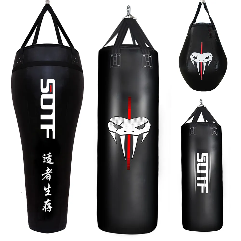 Sand Bag SOTF Boxing Kick bag Training Fight taekwondo equipment punching bag karate mma Hanging 221114