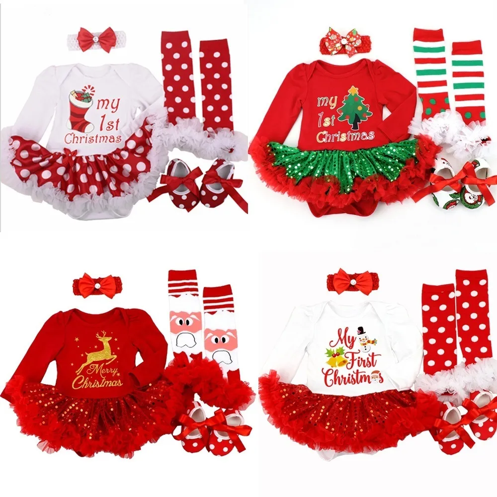 Pagliaccetti Abito di Natale Ragazze Costume Fancy Party Principessa Cosplay Bebes Babi Set di compleanno per bambini Vestiti per bambina 221117