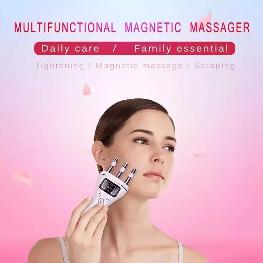 Multifunctional Electric Magnetic Massage Machine Infrared Heating Massager for Full Body Head Neck Shoulder