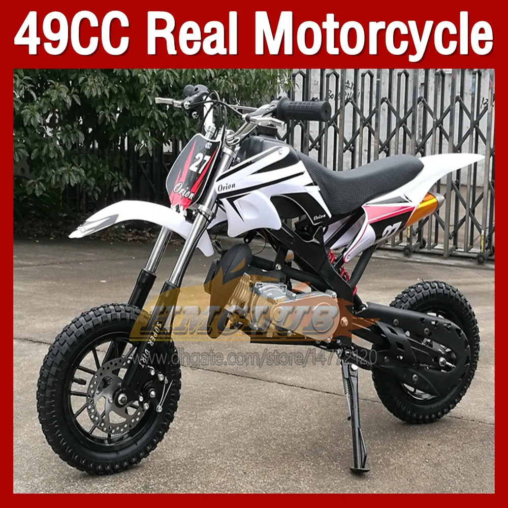 ATV véhicule tout-terrain Apollo VTT 40 cc 50 cc petit 2 temps sport mini moto essence Kart enfant course moto vélo adulte Dirt Bike garçon fille cadeaux d'anniversaire