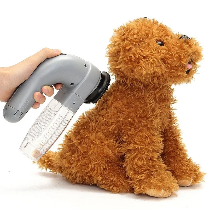 Le nettoyeur de cheveux électrique pour animaux de compagnie est livré avec un appareil de boîte aspirateur de nettoyage de Massage pour animaux de compagnie Portable C1122