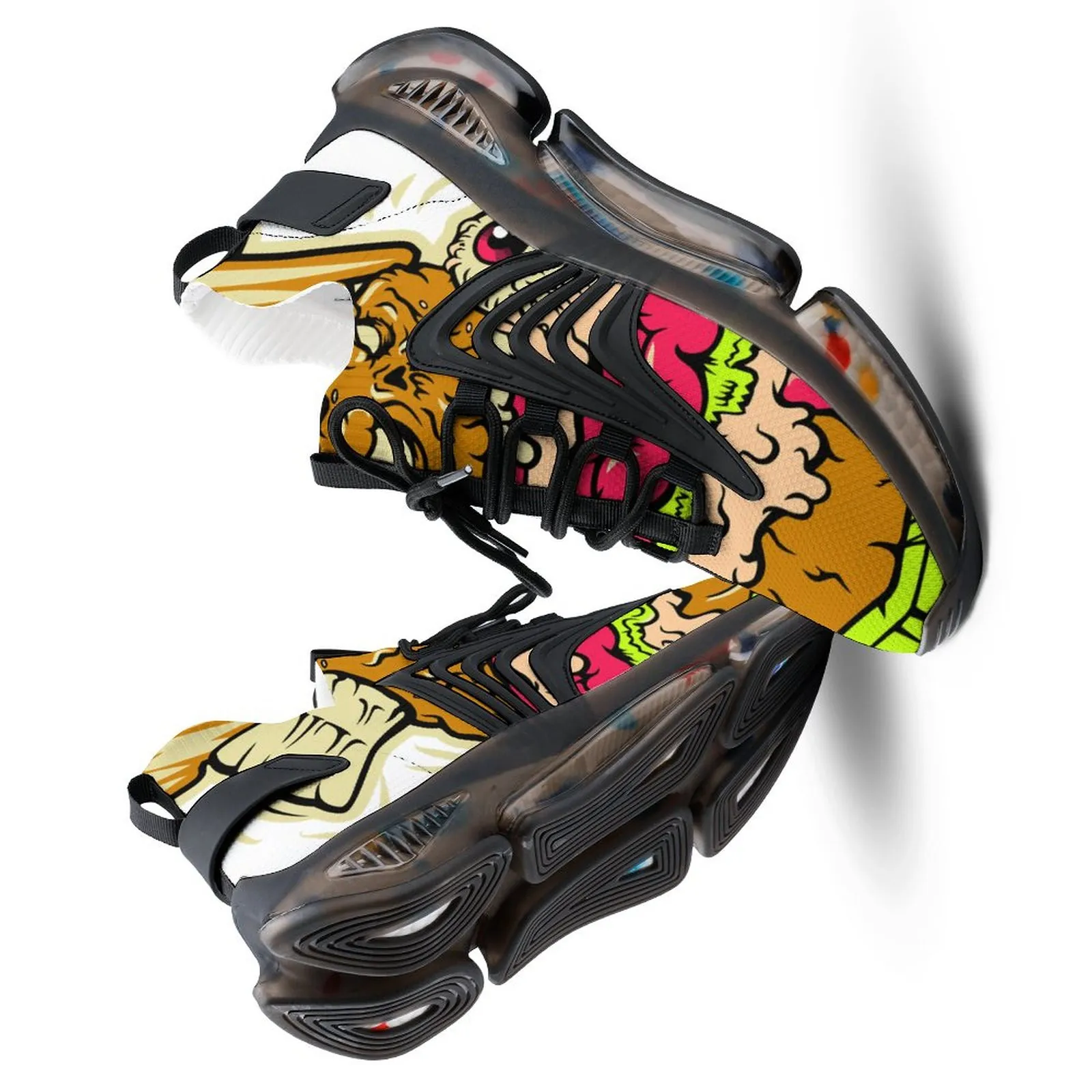 DIY aangepaste schoenen klassiek canvas high cut skateboard casual drievoudige zwarte acceptatie aanpassing UV printende heren dames sport sneakers fgfnhghng buitenshuis
