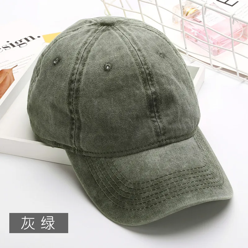 Retro Vintage Cotton Snapback Denim Baseball Cap Unisex Dad Retro Vintage Cotton Snapback Denim Baseball Cap Unisex Dad