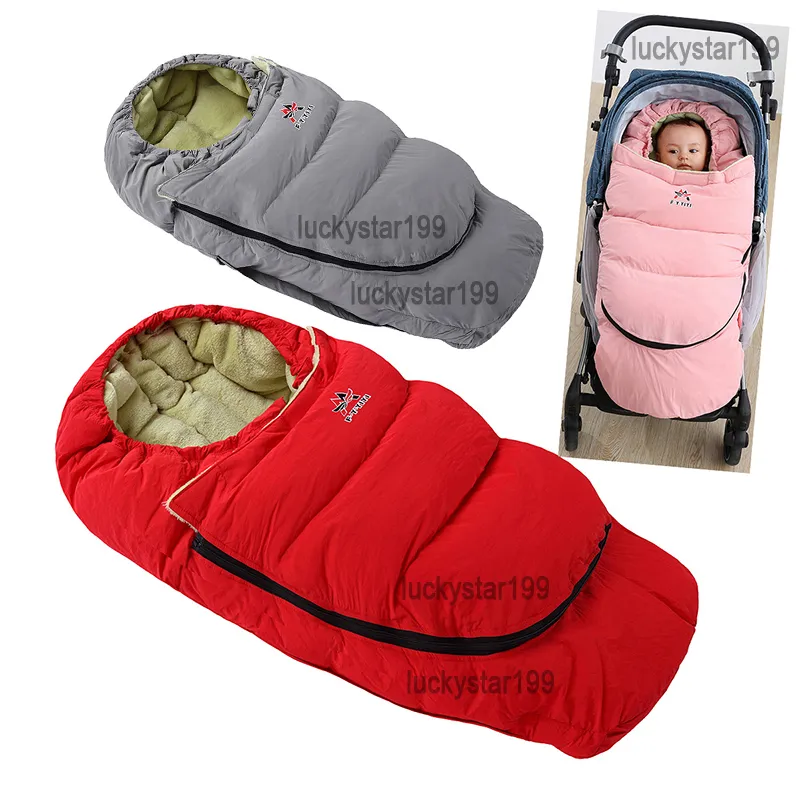 Russischer Stil Neugeborenen-Flanell-Winterschlafsack, Raumkapsel, Designer-Verdickung, warmer Kinderwagen-Schlafsack, 0–18 Monate, winddichte, stoßfeste Steppdecke für Babys