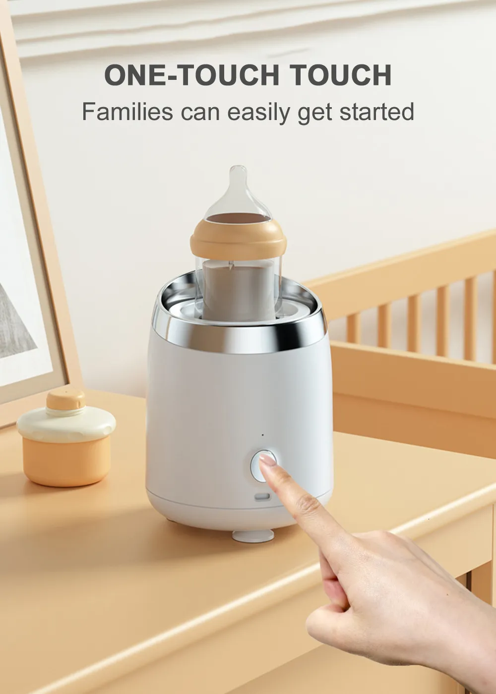Milk Powder Blender USB Electric Shake Machine for Baby Feeding, Model ...
