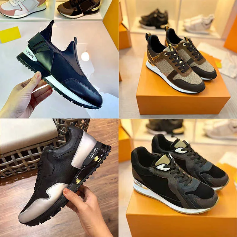 2022 Runneakers Man Shoes Runner Trainers Shoes Sports Desiger Shoes Leather Mesh Women Womeners Mixed Color Trainer NO12