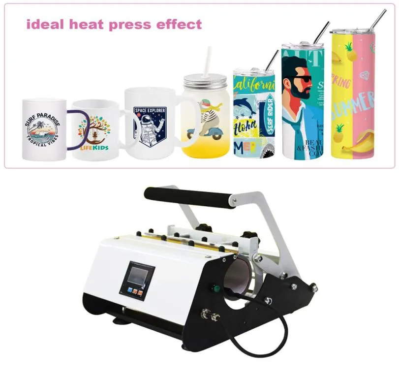 Wholesale 110V 30 OZ Mug Heat Press Machines For 11 15 16 20 30 OZ Straight Sublimation Skinny