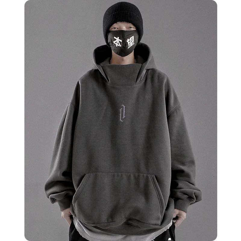 High collar hoodie sale