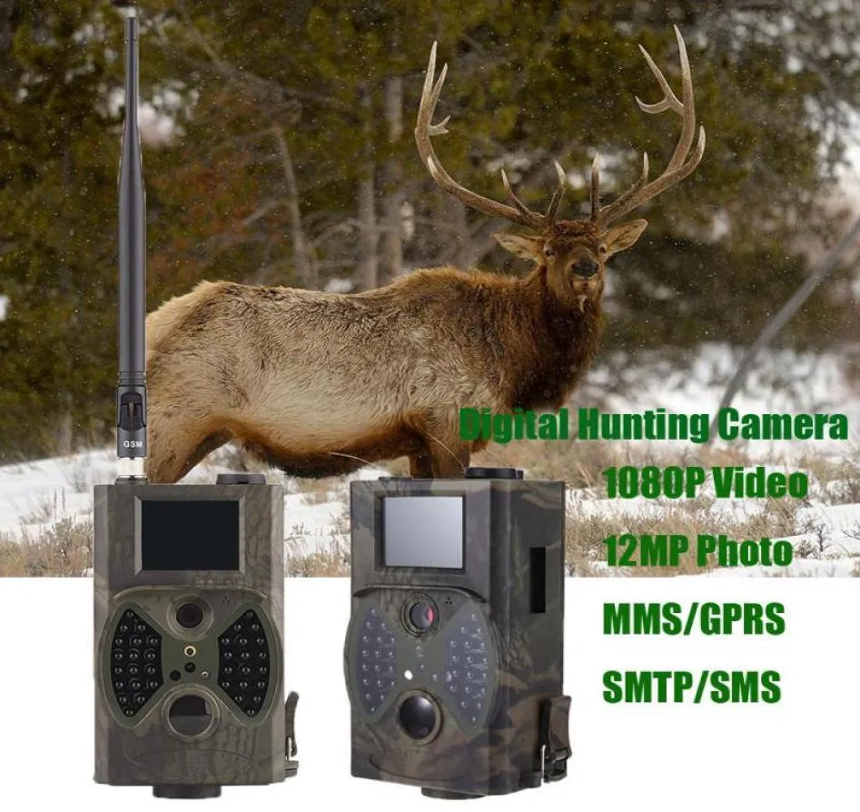 Camcorders Trail Camera Cellular Wildlife Wireless 16MP Hunting Caméras