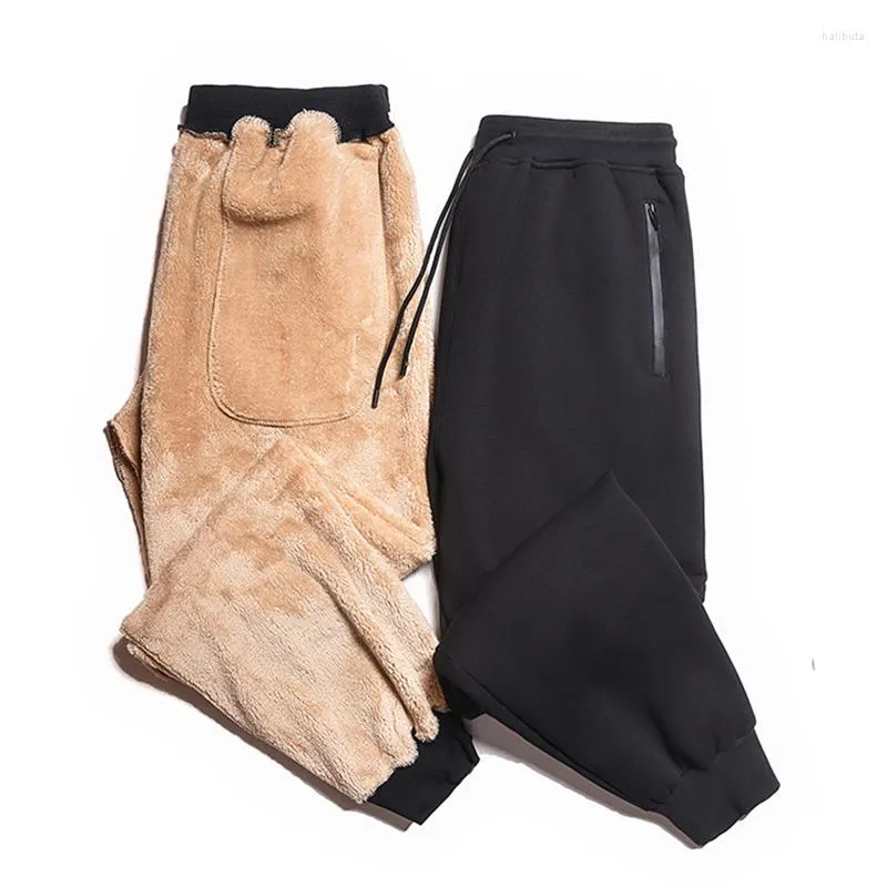 Pantaloni da uomo 7XL Inverno Caldo Uomo Addensare Pantaloni della tuta in pile Pantaloni da uomo giapponesi Streetwear Pantaloni da uomo di grandi dimensioni Harem Maschile