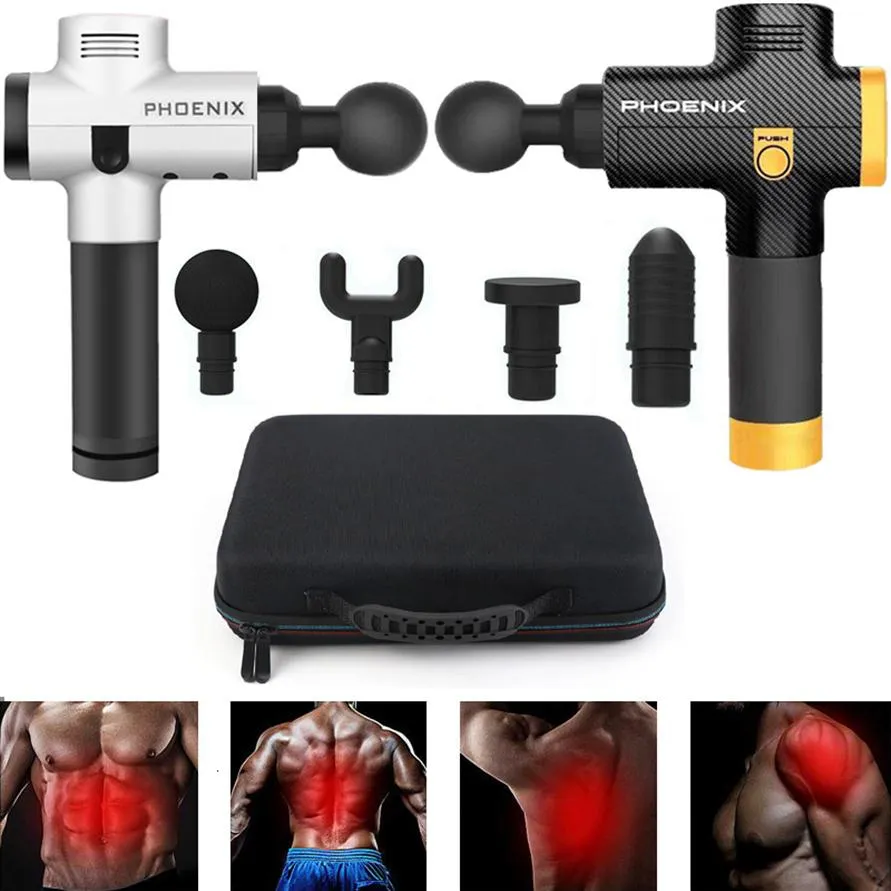 Phoenix Muscle Stimulator Massage Gun Vibrating Deep Therapy Relaxation