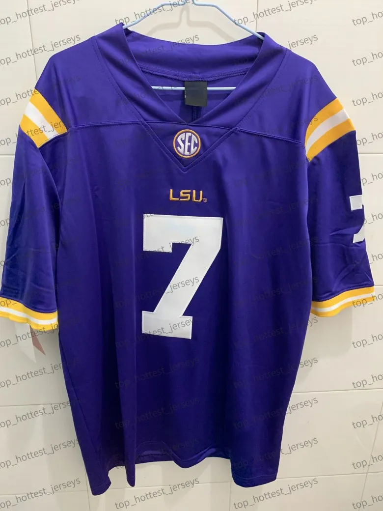 LSU Tigers No3 Odell Beckham Jr White Stitched NCAA Jersey