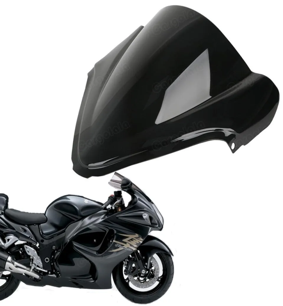 Double Bubble Motorcycle Windshield Shield for Suzuki GSXR1300 Hayabusa 200820159041348