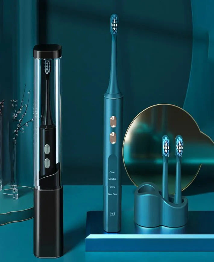 Smart induction wireless charging waterproof sonic electric toothbrush