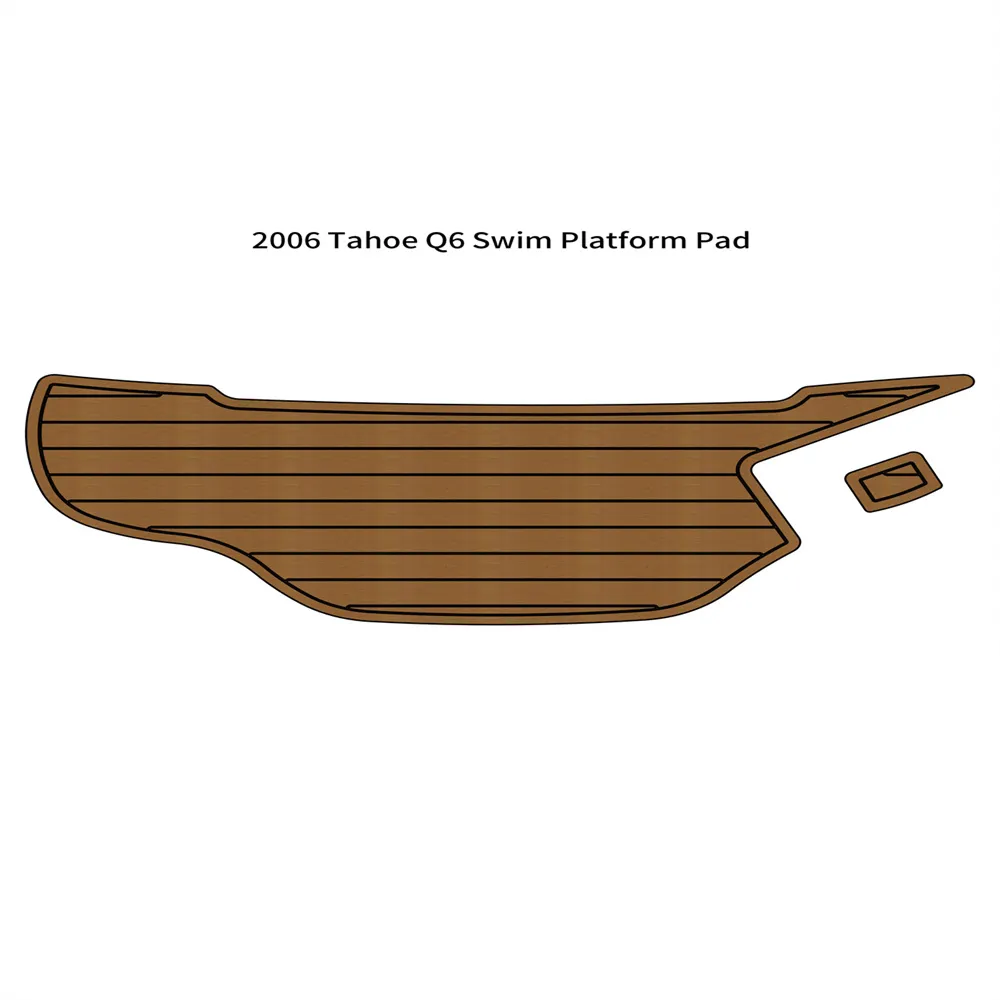 2006 Tahoe Q6 Swim Platform Boat EVA Faux Foam Teak Deck Floor Pad Tappetino per pavimenti