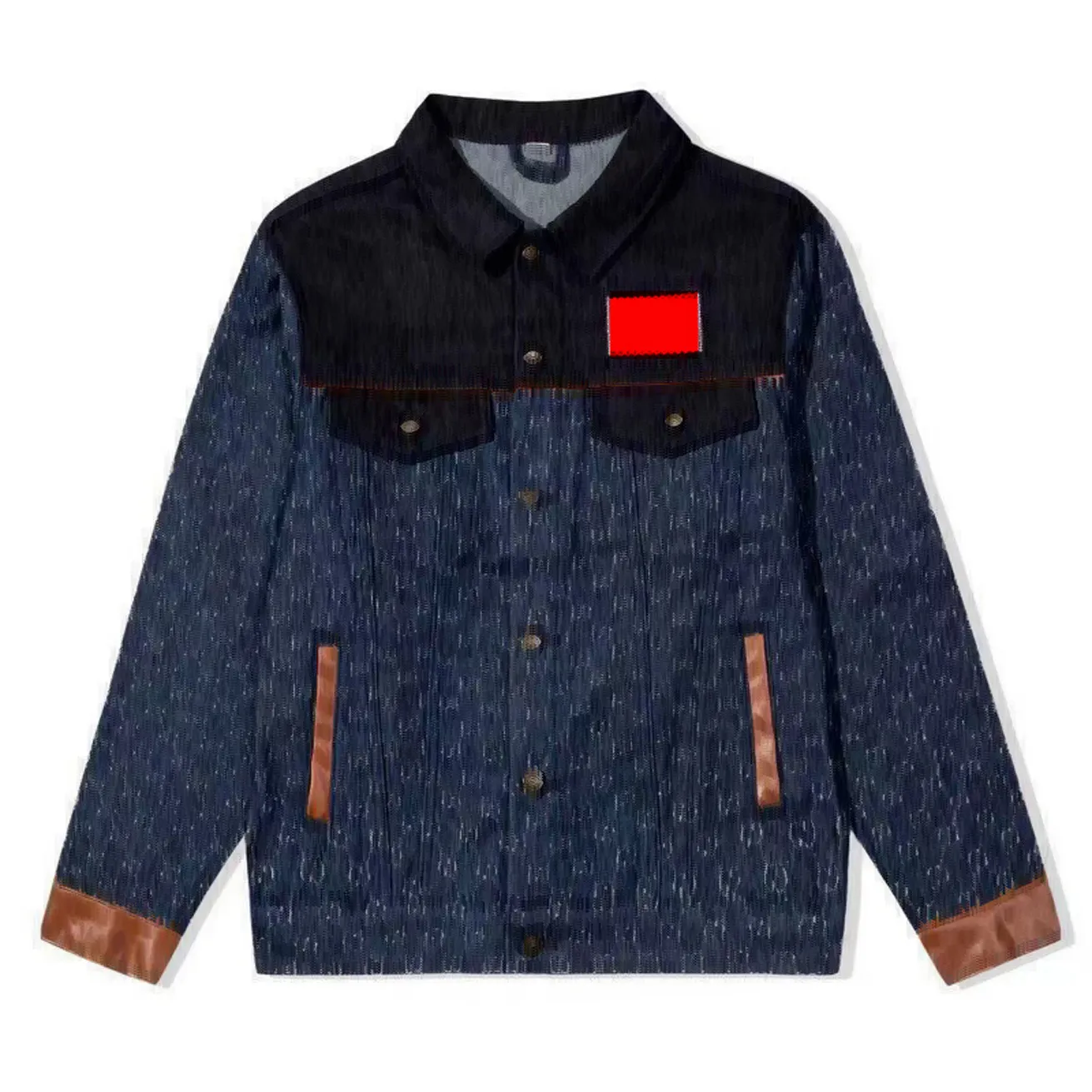 Kvinnors designer fulla bokstäver jackor denim kvinna korta rockar hösten vårstil smal för lady jacka päls med knapp bokstäver klassiska kläder m-xl e128