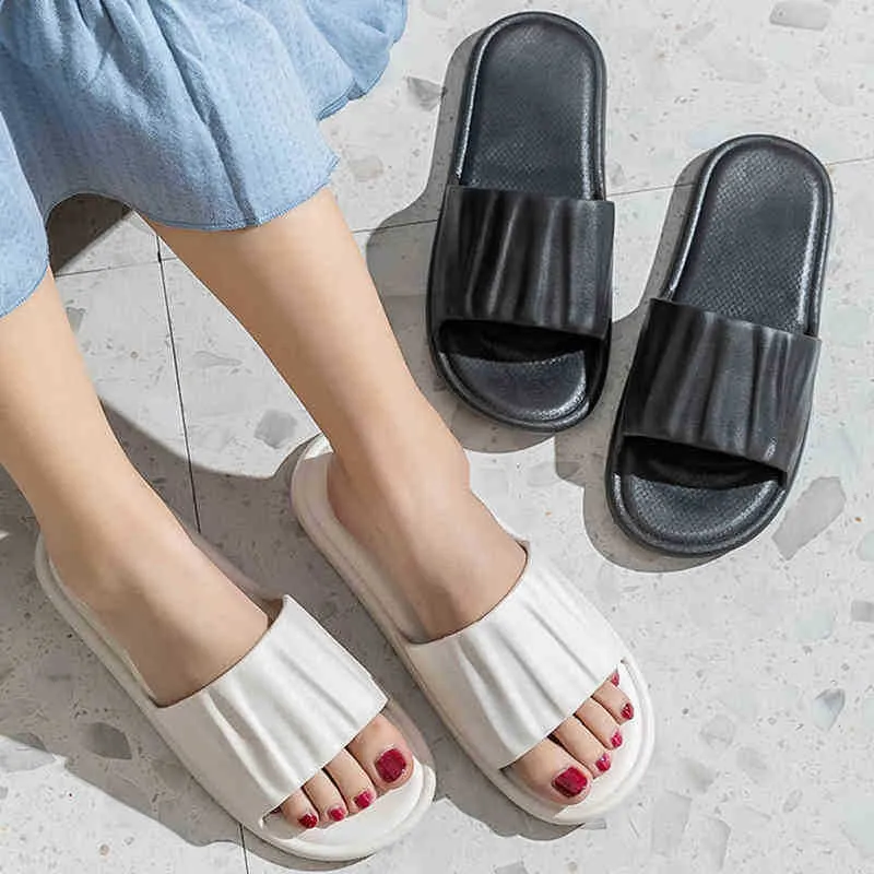 2022 Fashion Slippers Women Home Summer Summer Passhits Bath Bather PVC حسن المظهر المضاد للسيدات الداخلية أحذية فندق صندل J220716