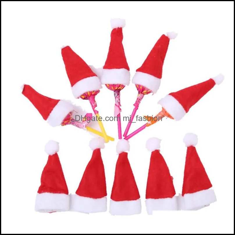 Kerstdecoraties Cartoon Kerstmis Santa Snowman Tabelgerei ER Fork Spoon Case Bags Decoraties Home Decor Geschenkdruppel Levering GA DHKNX