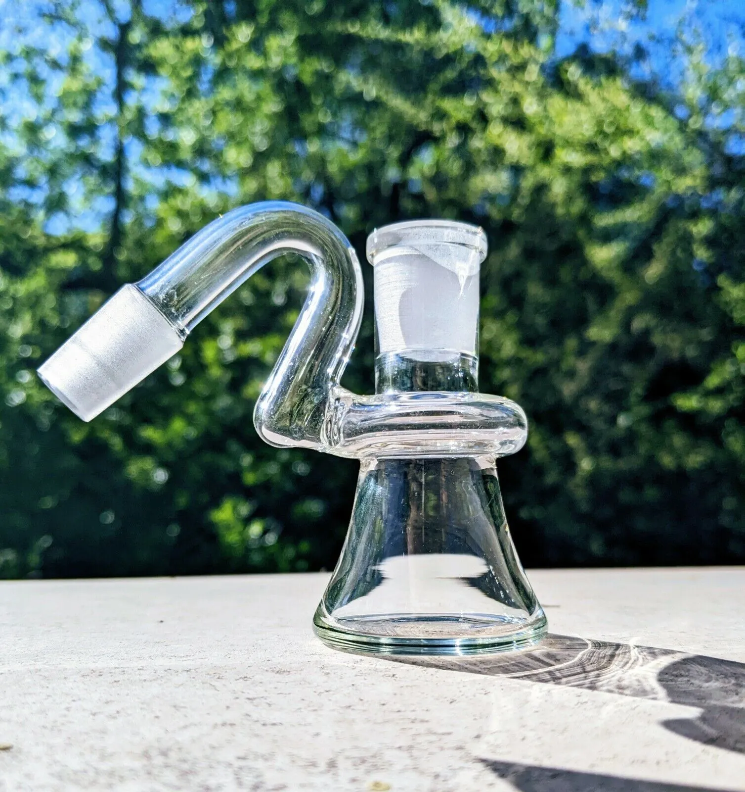 Unieke bong asvanger waterpijp Pijp 14mm 45/90 graden mannelijke gezamenlijke kom bubbler booreiland pijpen